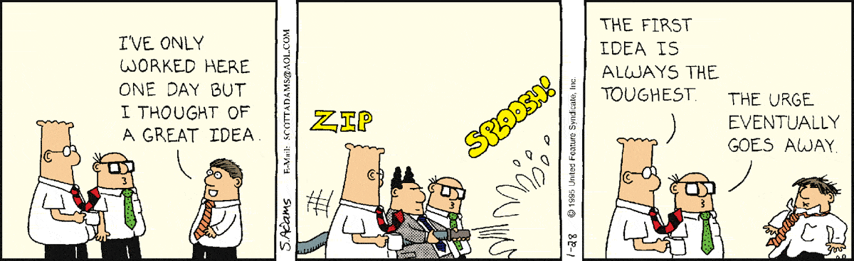 Dilbert Cartoon